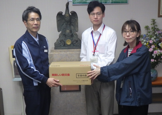 NPB_IAA's tweet photo. 令和８年４月１０日、国立印刷局王子工場は、災害用に備蓄していた牛丼の具５０個を社会福祉法人北区社会福祉協議に寄贈しました。今後も取組を継続し、地域貢献に努めてまいります。 https://t.co/HZbk1GPoOb