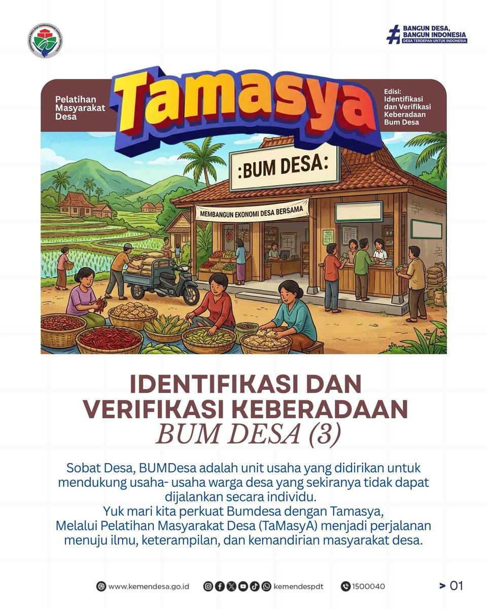 #BangunDesaBangunIndonesia tweet media