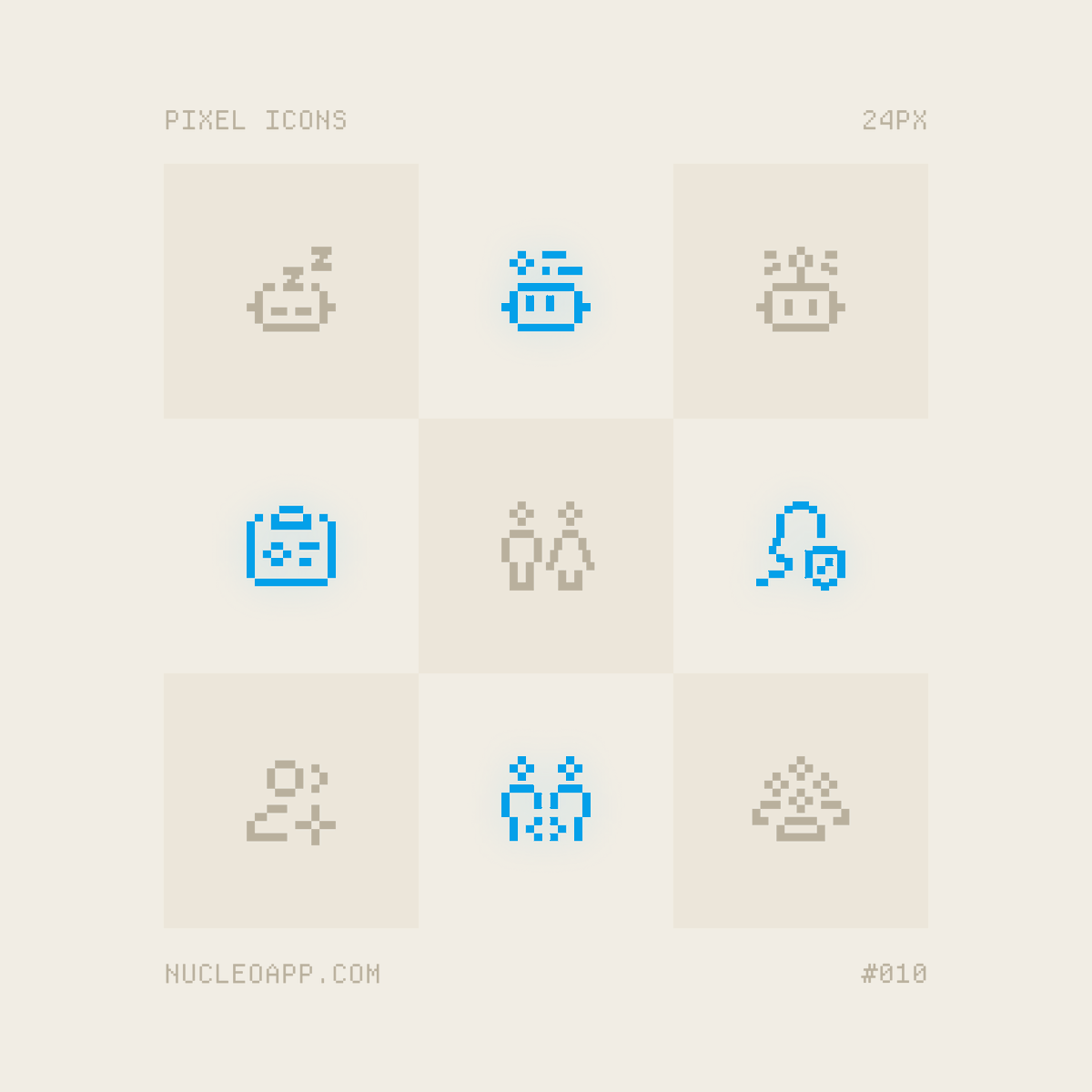 nucleoicons's tweet photo. 1 month after releasing the set, we're shipping the first update to the Pixel and Sharp icon families!

✦ Added 800+ icons

Now available to all our users 🖤 https://t.co/cklllqushx