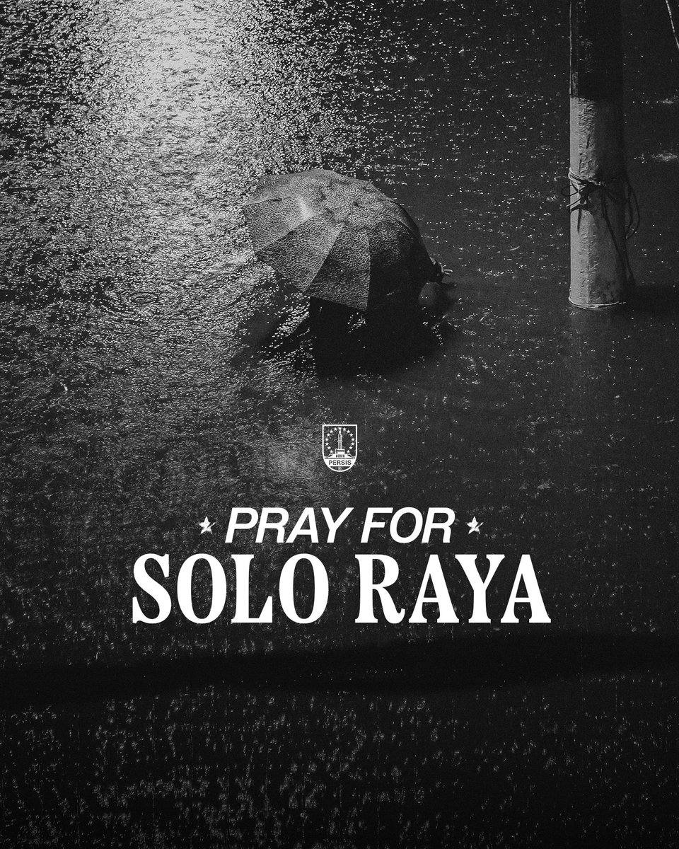 𝗣𝗿𝗮𝘆 𝗳𝗼𝗿 𝗦𝗼𝗹𝗼 𝗥𝗮𝘆𝗮 🤲

Doa terbaik untuk kawan-kawan yang terdampak bencana banjir pada beberapa wilayah di Solo Raya. Semoga kondisi segera membaik dan aktivitas dapat kembali normal seperti sedia kala.

#LaskarSambernyawa