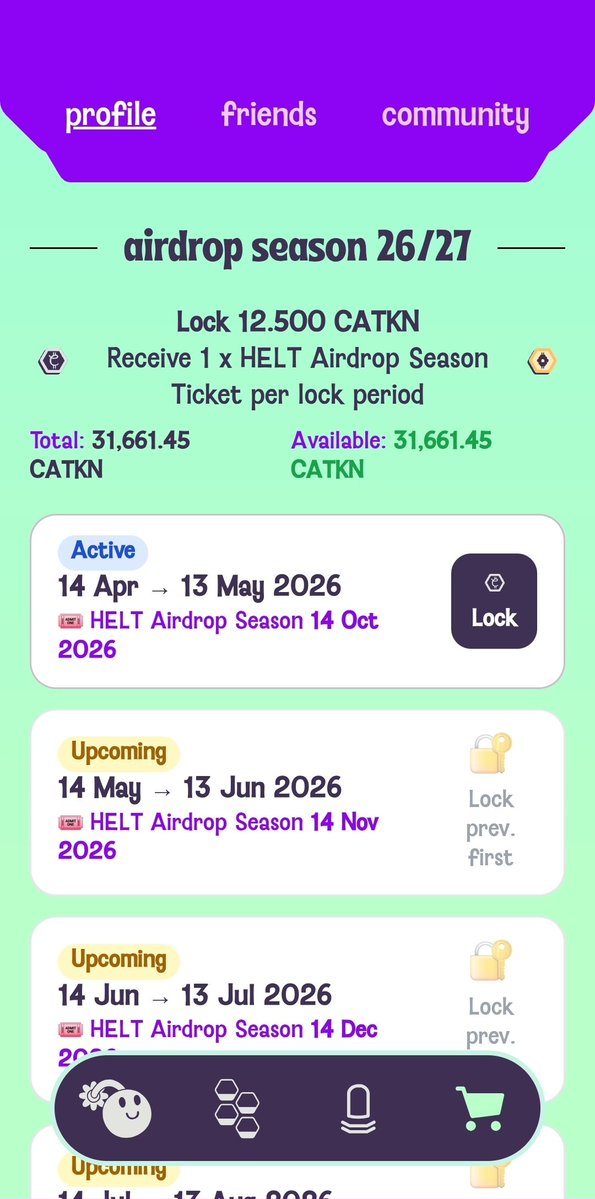 OffStringer's tweet image. GM 🐝!

With @The_Life_Bomb next gen #Move2earn app it's now

1 day 1 new feature 🔥 !!

Check that: To bee sure you're eligible for next airdrop, you can now lock your token in-app.
No bad surprises in case you spend to much!

#Solana #P2E