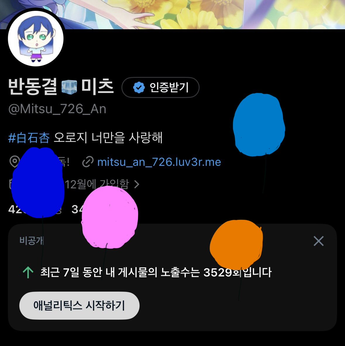 반동결🧊미츠 tweet media