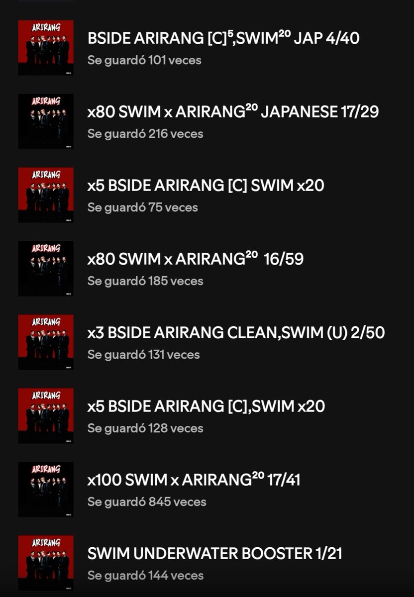 Ahora sí ya quedaron las playlist separadas

Las de portada rojas son cortas 
Las de portada negra son nocturnas