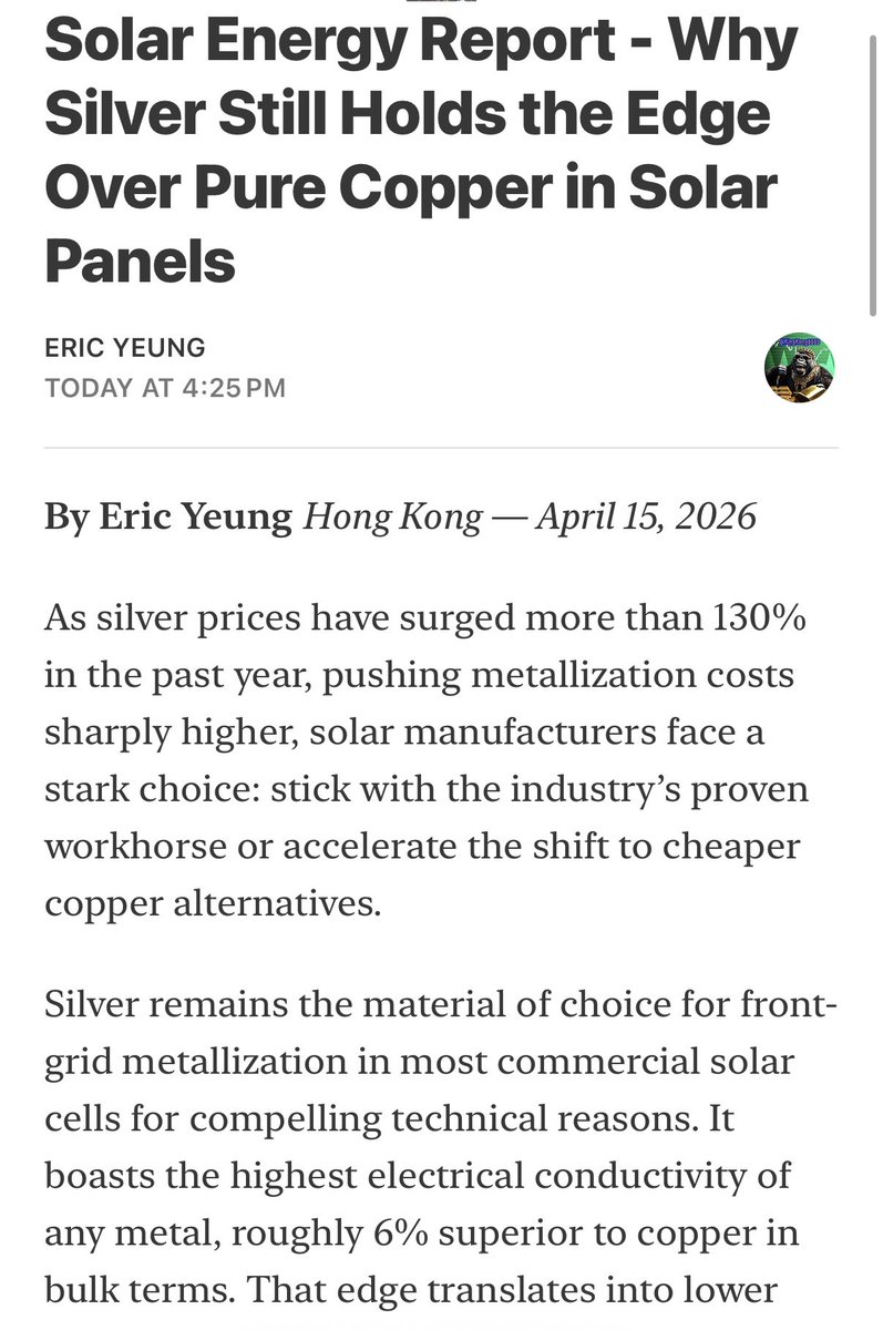 KingKong9888's tweet image. My newest Substack article just dropped. 🔥

#SILVER 🎯