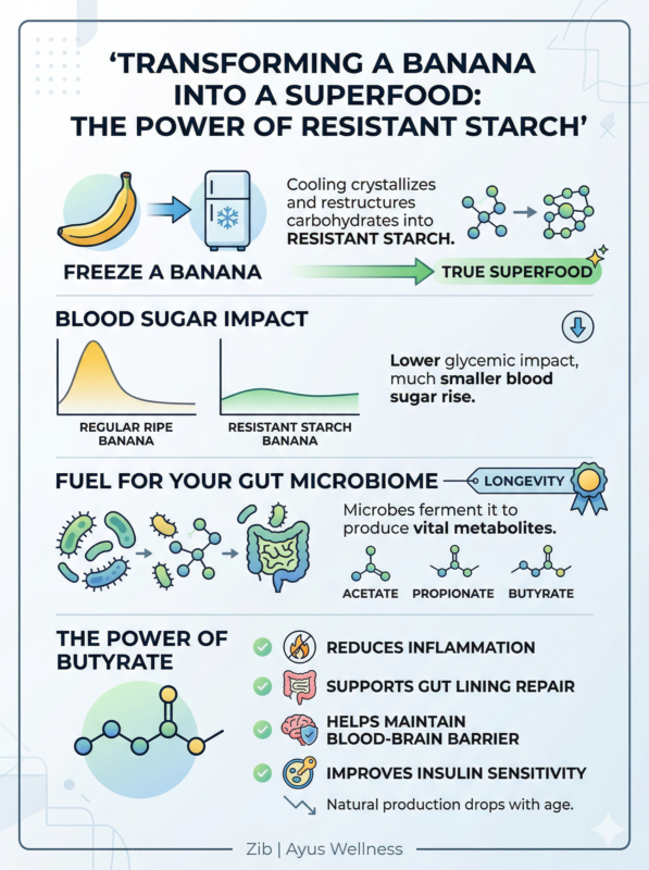 This same cooling process works brilliantly for other common staples like potatoes and white rice. When you cook them and let them cool down in the fridge for a few hours, you are essentially rebuilding the starch into a form that feeds your beneficial gut bacteria rather than