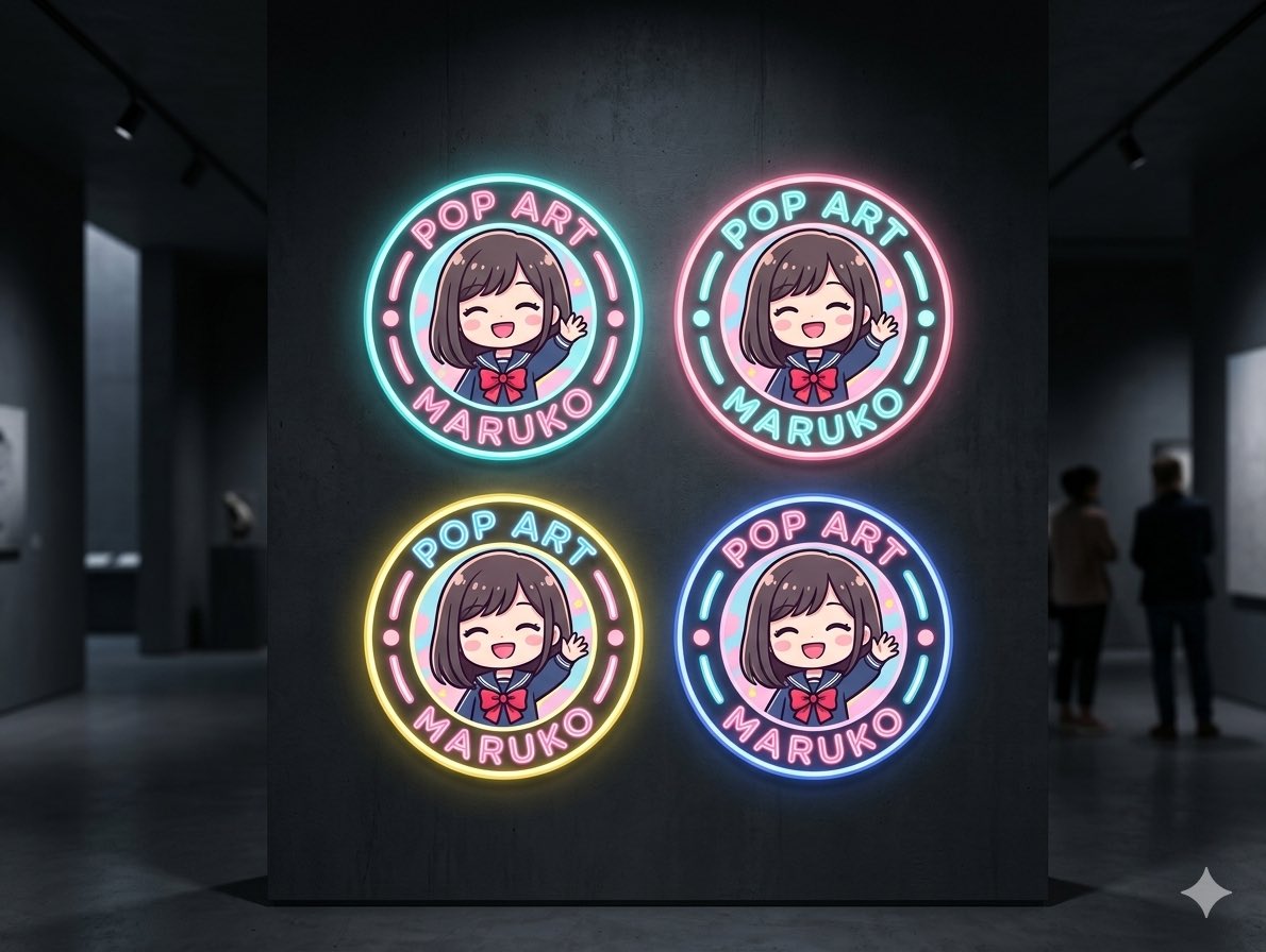 maruko201002's tweet image. 🩷💛POP ART MARUKO🩵💚 007
#PAM
#AIart