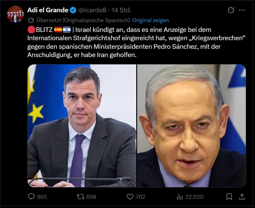 Adolf-Netanjahu sucht sich sein nächstes Opfer.