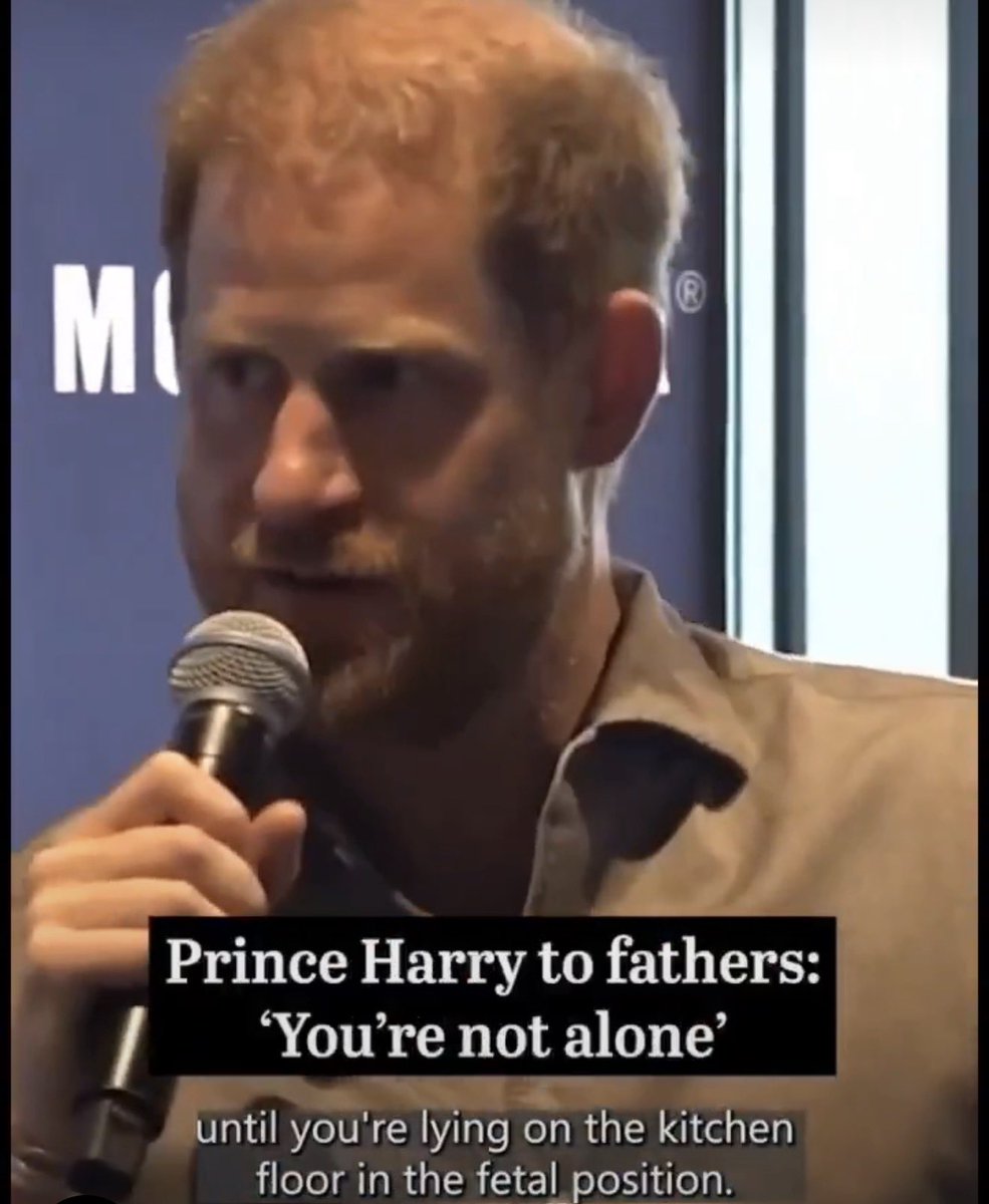 He talks like he joined a cult. Cleansing himself? What? He’s still running around still pretending he’s a Royal, using his titles, wearing 3 medals gifted to him by his Grandmother, for serving the very institute that he publicly lied about and trashed for millions.  

He’s