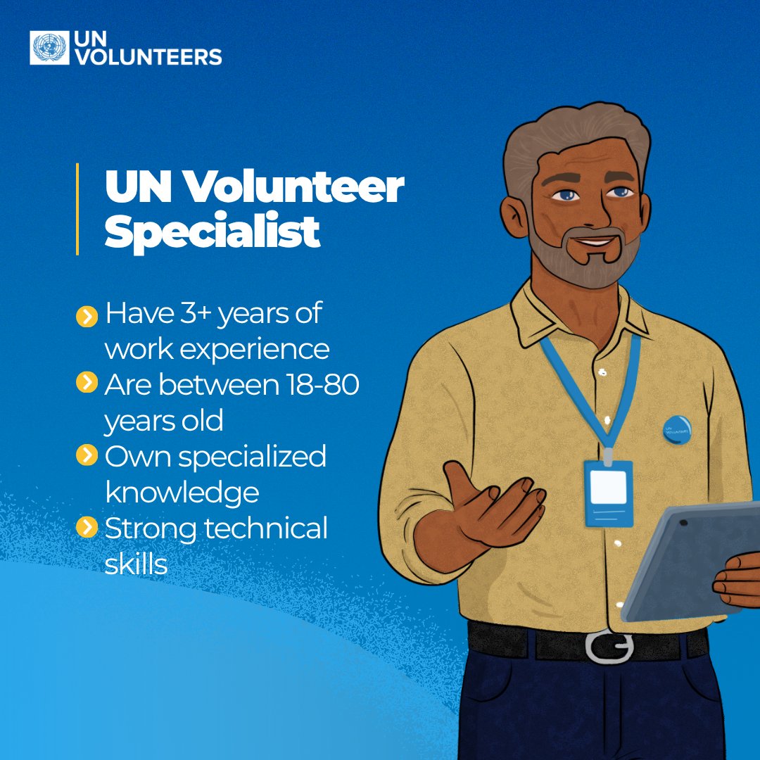 UNVolunteers's tweet image. Some volunteer close to home, others bring their expertise to the other side of the world.

No matter the role, they are all UN Volunteers, with the same commitment to serve the @unitednations🇺🇳