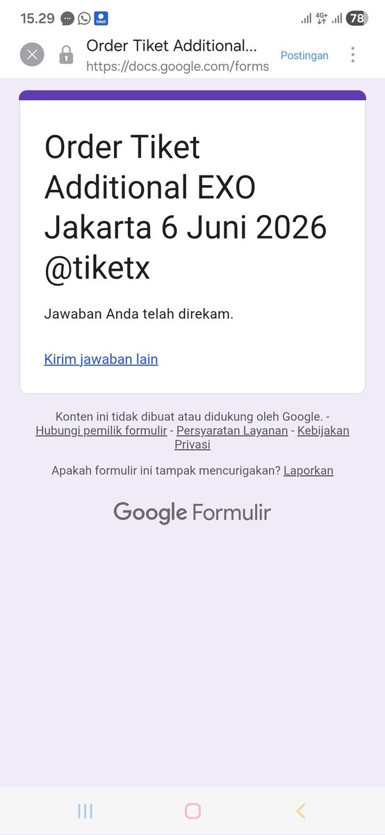 Mut2603's tweet photo. @azis95 Semoga ada kabar baik https://t.co/VHaTm3Fcgn