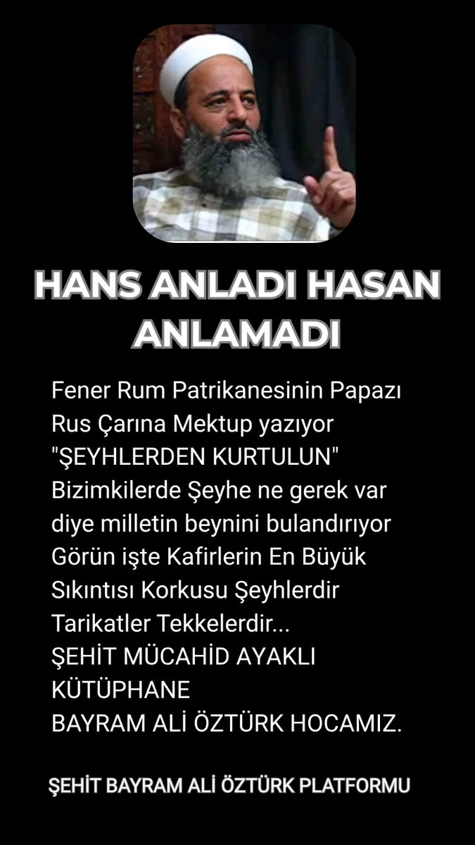 Şehit Bayram Ali Öztürk Platformu tweet media