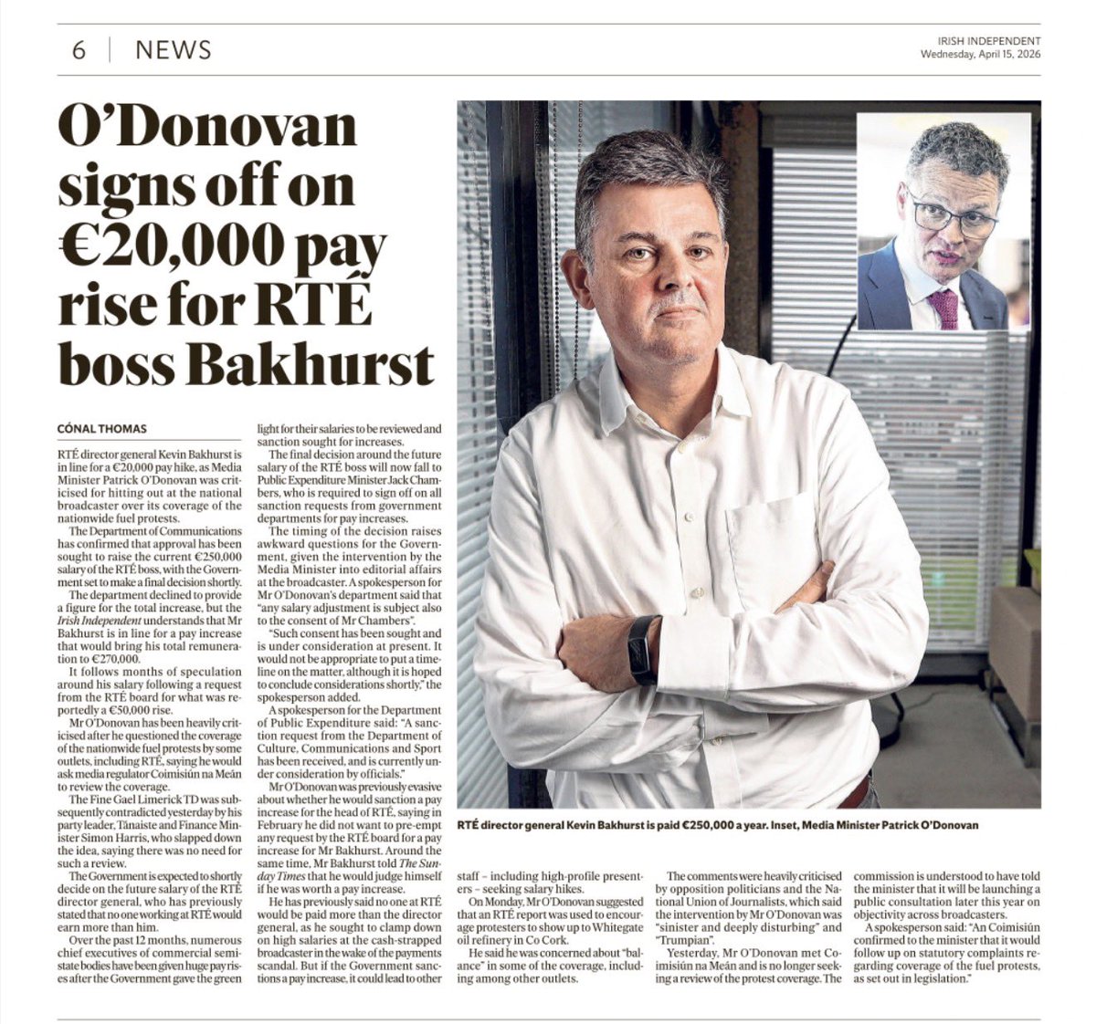 Ken O’Flynn TD tweet media