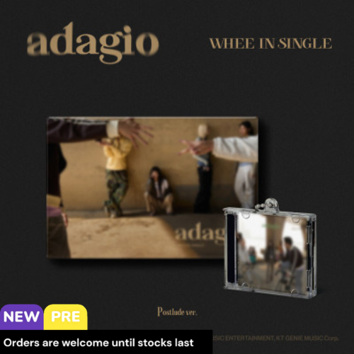 hanulservices's tweet image. [PRE-ORDER] 🛒
WHEE IN - Singke Album [adagio] (Postlude ver.) 
📅 RD: 2026-04-17 
💸 1 ea+ : P630 
🔥 5 ea+ : P515 (Bulk rate!)

🚢 ETA: 2~3wks (Sea)
📦 Direct Shipment | No need consol

​📝 Order : hanulservices.com/services/of
💬 Help : hanulservices.com/cs-talk

#wts #lfb #ph #go