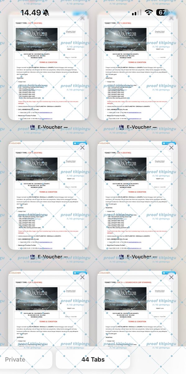 Titip Pingu 🎟️ tweet media