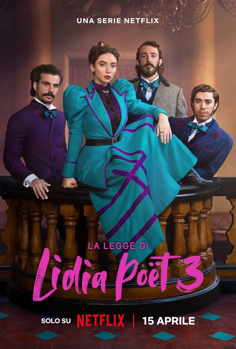 AdanTrad's tweet photo. Arriba a Netflix amb els meus subtítols la nova temporada de La legge di Lidia Poët, una sèrie que em va captivar des del començament. Tercera i última temporada de les aventures d'aquesta pionera italiana, com sempre amb drets socials, romanç, humor i molt d'estil. #QuiSubtitula https://t.co/DwDD2qn6uy
