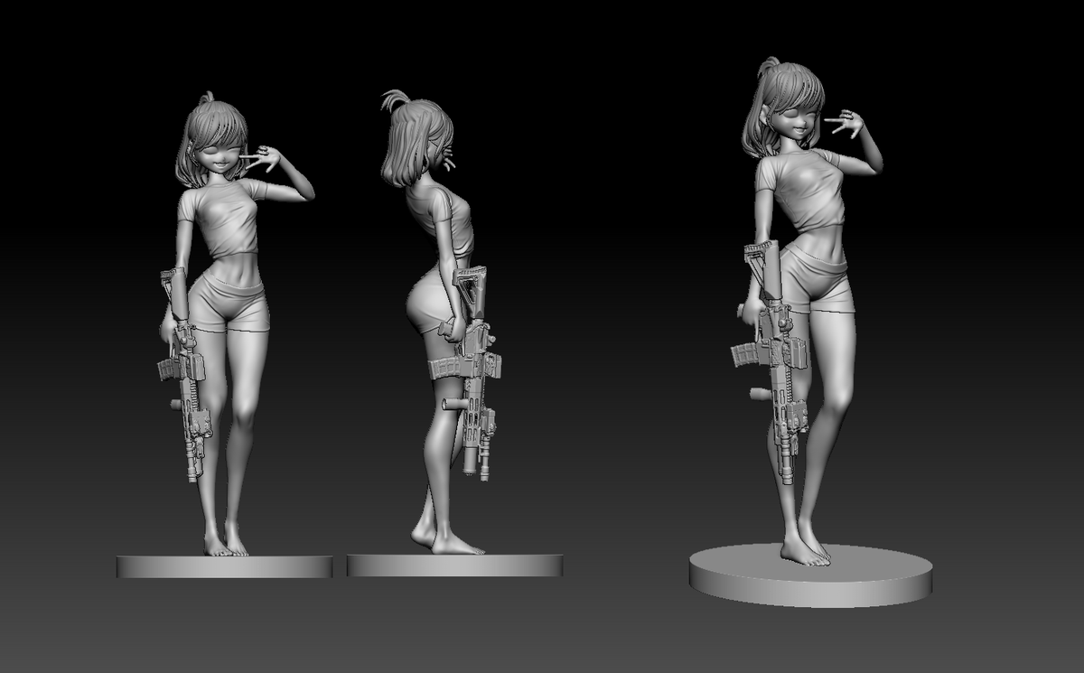 TaleShark21907's tweet photo. 3D 프린터 출력 시작!

#자작피규어
#피규어
#오리지널피규어
#주문제작
#Zbrush
#파자마파티 https://t.co/Mz1QVhm1RW