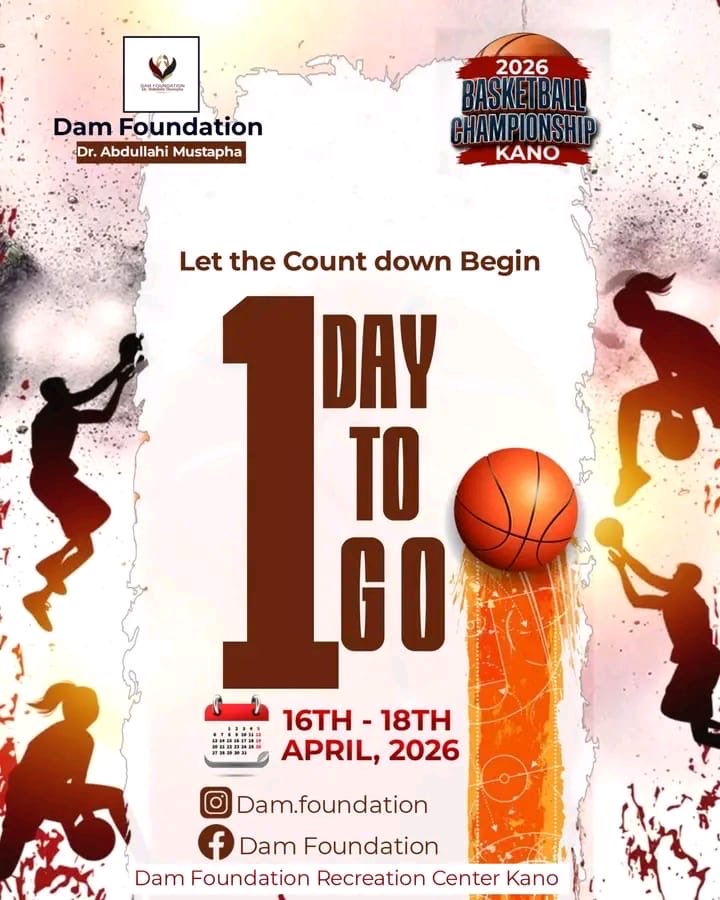 ZenithBijimi's tweet photo. Just 1 day to go!
Kano, the stage is set and the energy is building. Tomorrow, we witness passion, talent, and pure competition like never before. Get ready to experience something truly special with DAM Foundation!
#DAMbasketball #DAMFoundation #DamFoundationKano #damfoundation https://t.co/YSQW9o4aVG