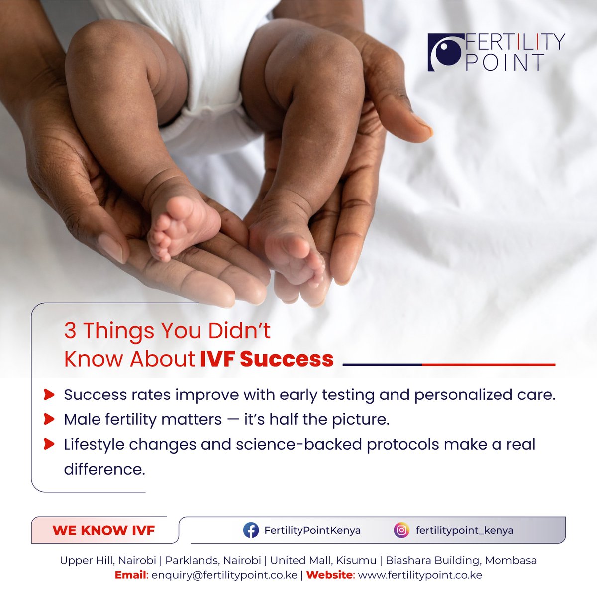 IVF outcomes are often discussed in terms of procedures, but there are factors that quietly influence the process.
If you’re at the stage of trying to understand what could be affecting your fertility journey, speak to our consultants for proper guidance. +254792111222.
#ivf