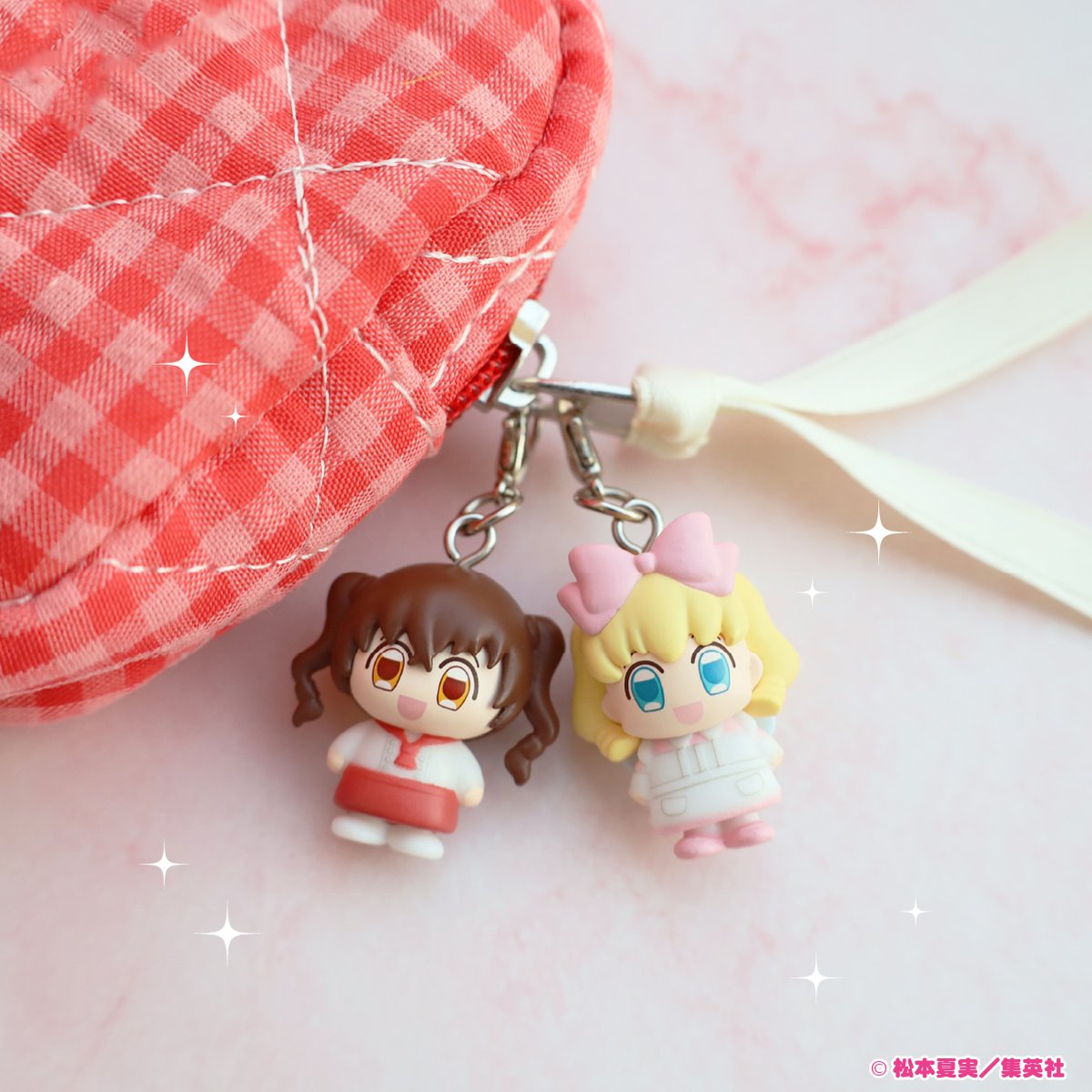 🍰🍓発売情報🍓🍰

#りぼん で連載され大ヒット🎀
#夢色パティシエール のめじるしチャームが
カプセルトイに登場💗

ころんとしたフォルムがとっても可愛い✨
色んな所に付けて楽しめます💗

🍓店舗情報はこちら🍓
toshin.jpn.com/shop/

fancy-fukuya.co.jp/topics/202604y…

＃カプセルトイ