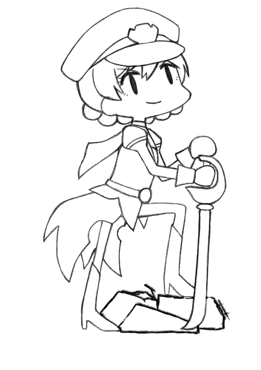 #アイマス塗り絵

主線荒い部が通ります。