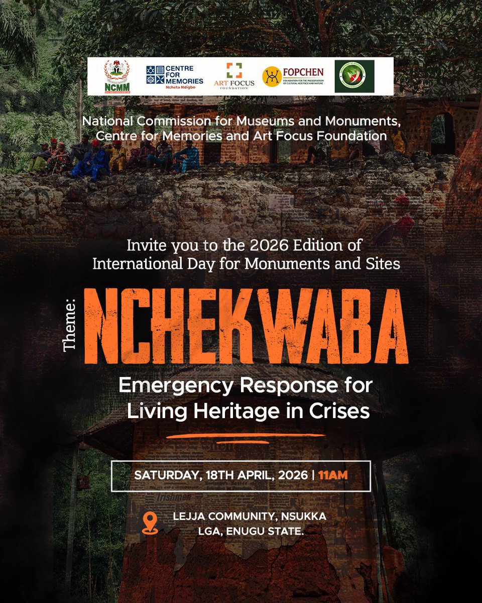 cfmemories's tweet photo. Lejja is one of the oldest iron-smelting communities in West Africa. For over 2,000 years, it has preserved knowledge, memory, and tradition.

Today, like many heritage sites globally, it faces growing threats: from environmental change to shifting social realities. https://t.co/3Ui7YhJhZc