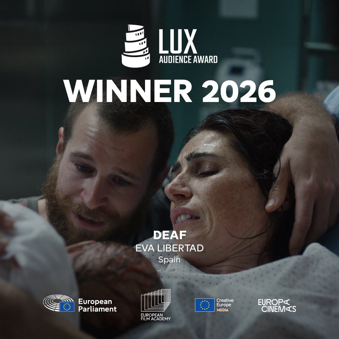 «Sorda» es la primera película española en llevarse el Premio del Público LUX del Parlamento Europeo. ¡Cómo me alegro!
