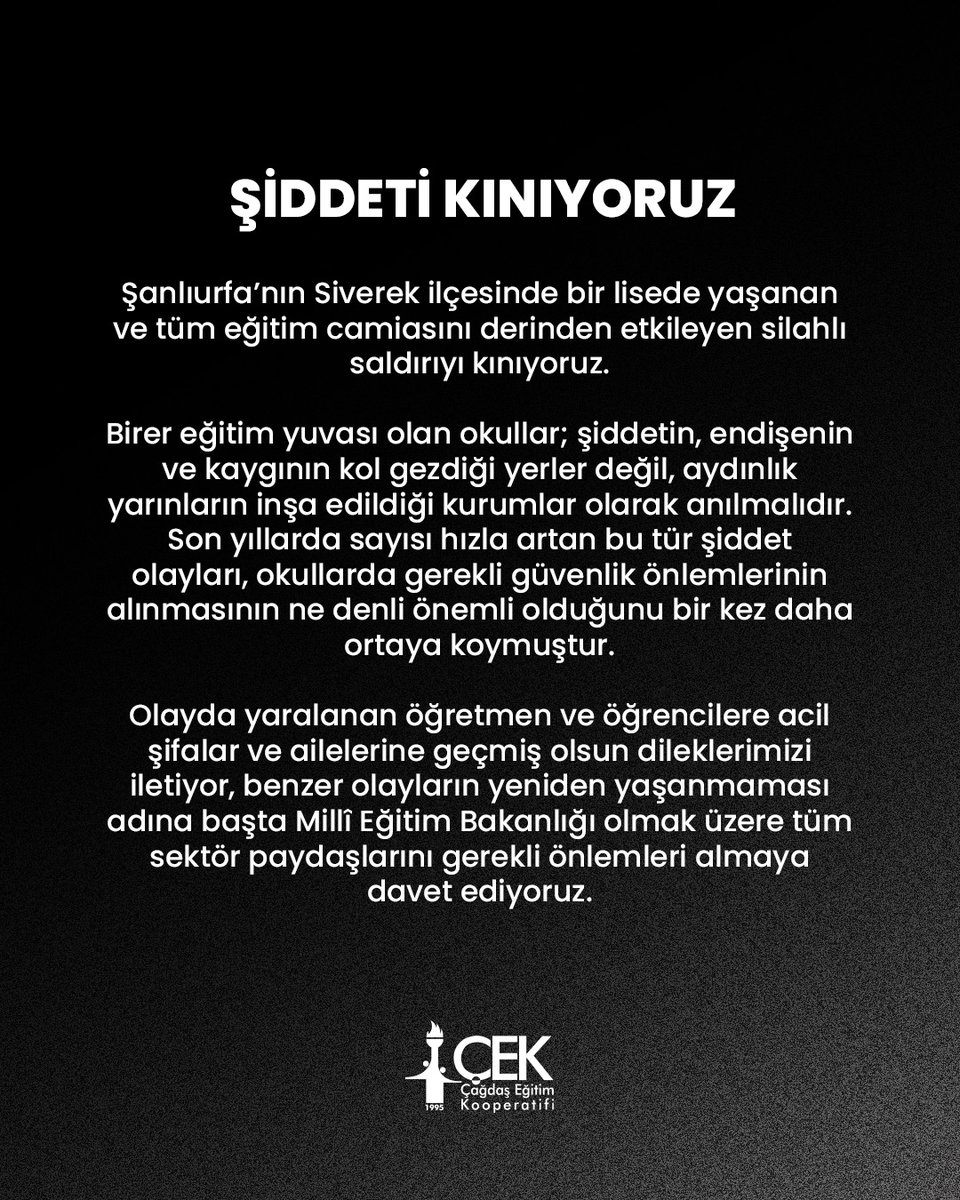 Çağdaş Eğitim Kooperatifi tweet media