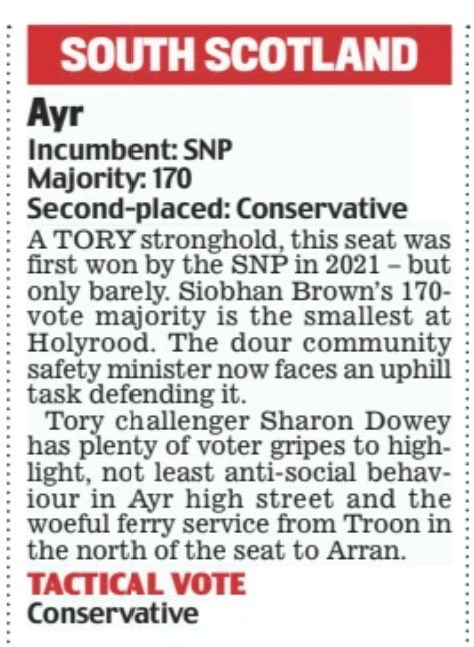 Sharon Dowey for Ayr, Prestwick and Troon tweet media