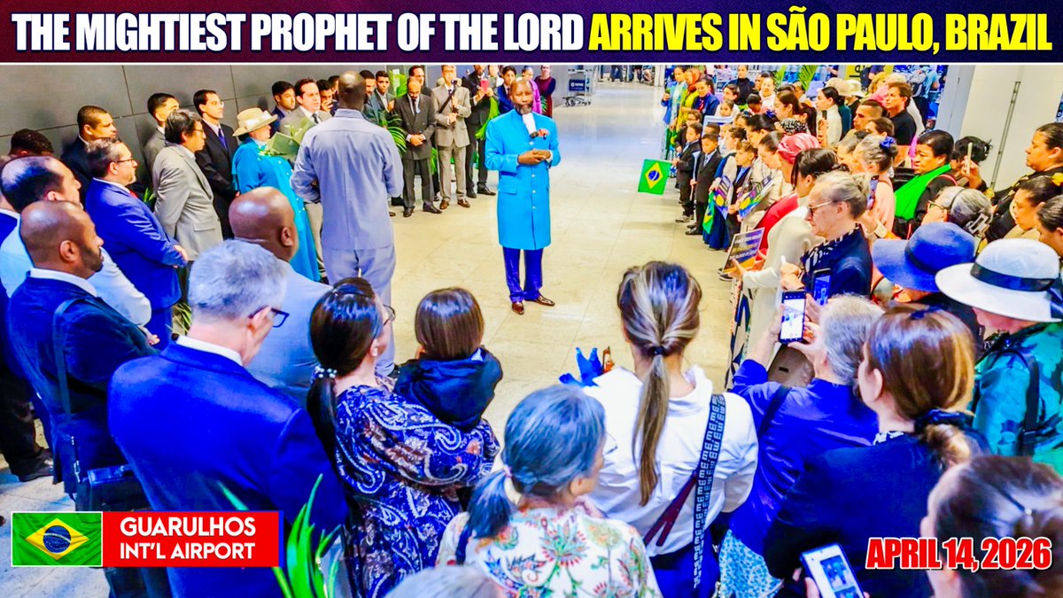 jimmy_asava's tweet photo. The Mega Mightiest Mightiest Prophets of Hashem have finally arrived in Brazil https://t.co/wvklCUBBMh