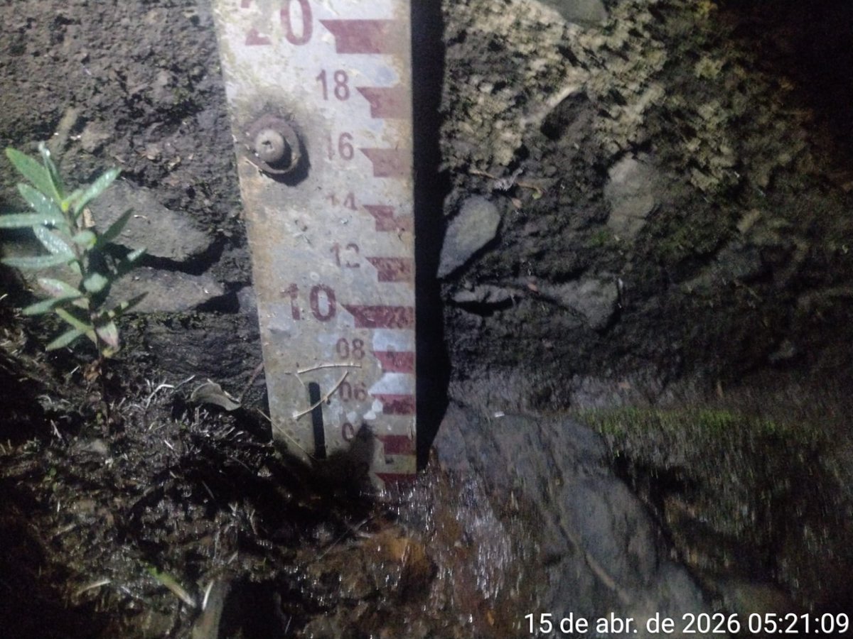 Bom dia! Nível do #ArroioPerdizes em 0 cm. #TRB #TrilhadoRiodoBoi ABERTA nesta quarta 15/04/2026.