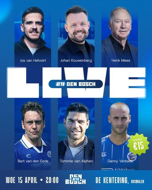 Vanavond ben ik aanwezig bij <a href="/Heya_DenBosch/">Heya Den Bosch</a> Live in <a href="/kenteringtemp/">De Kentering Partycentrum</a> in Rosmalen. #HeyaDenBosch 💙🤍
#enthiousiast ☺️