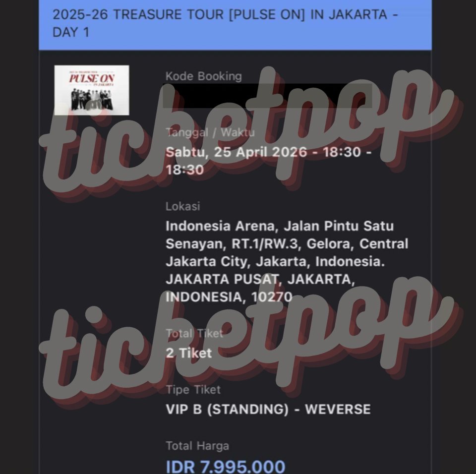 INDONESIA TICKETING SERVICES🎀 tweet media