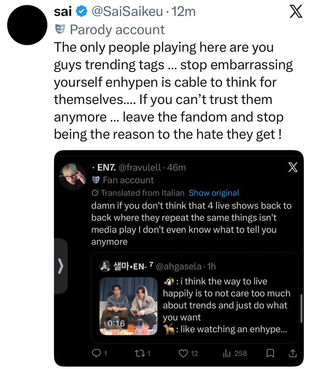 ⋆ EN7. tweet media