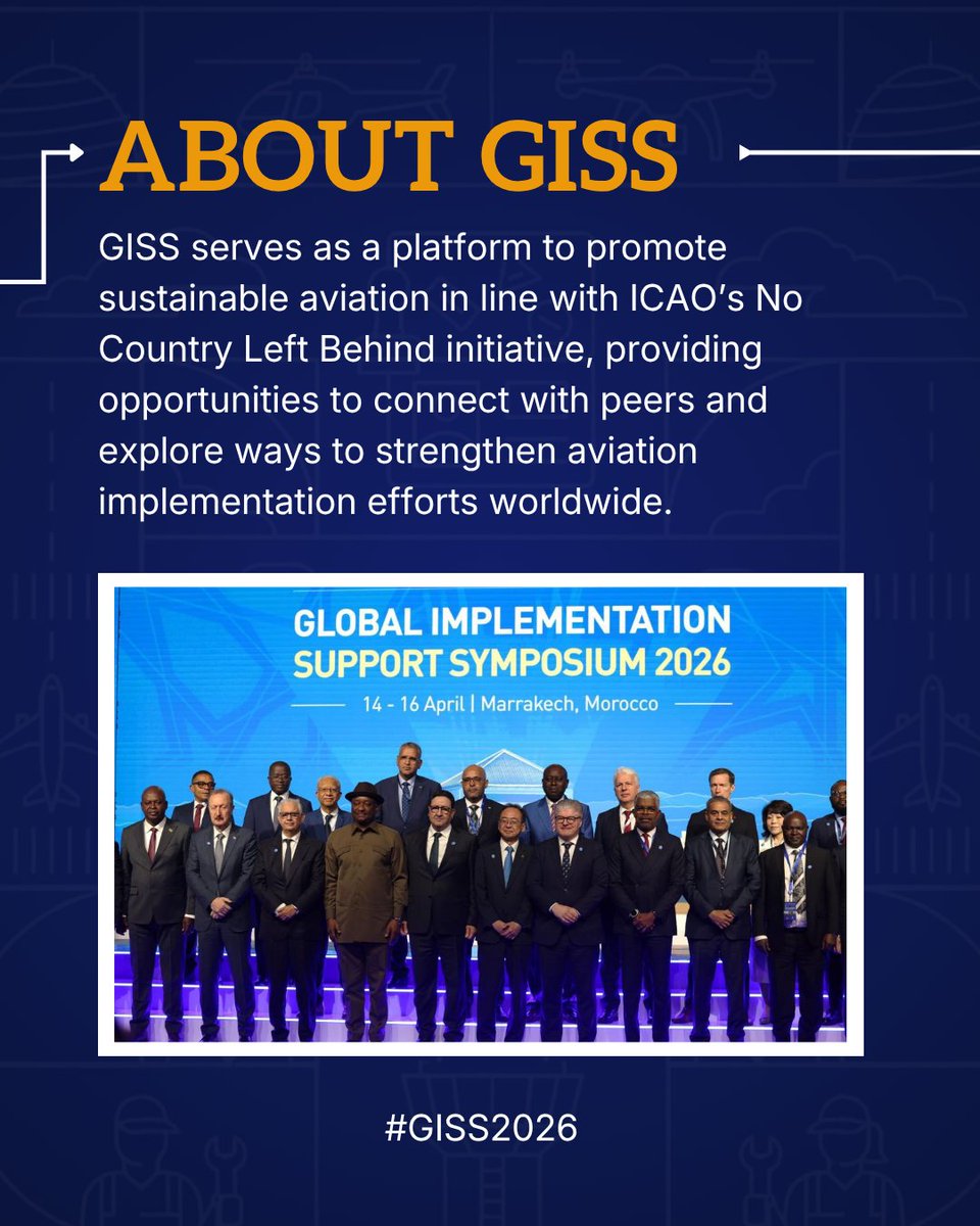 RwandaCATIC's tweet photo. RCATIC is building momentum at the @icao's Global Implementation Support Symposium 2026 in Morocco.

A key highlight is our participation in the ICAO TRAINAIR PLUS Programme Steering Committee, contributing to priorities and initiatives shaping aviation training.

#GISS2026
1/2 https://t.co/7oz6HLdzqk