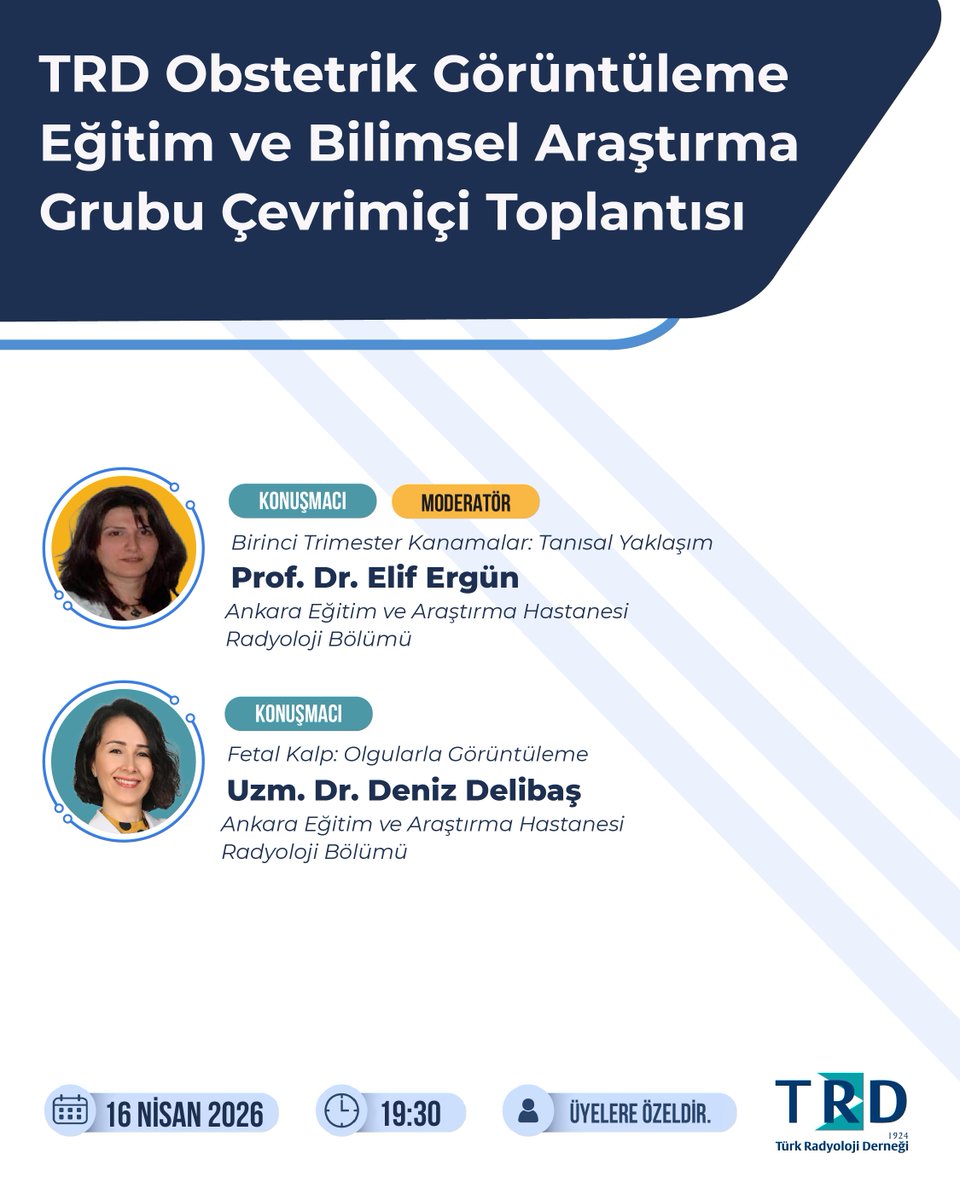 Türk Radyoloji Derneği tweet media