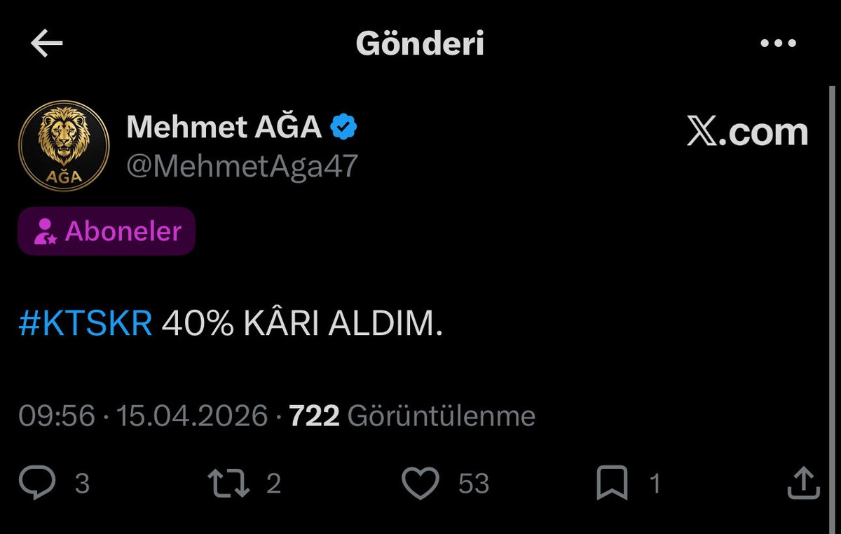 Mehmet AĞA tweet media