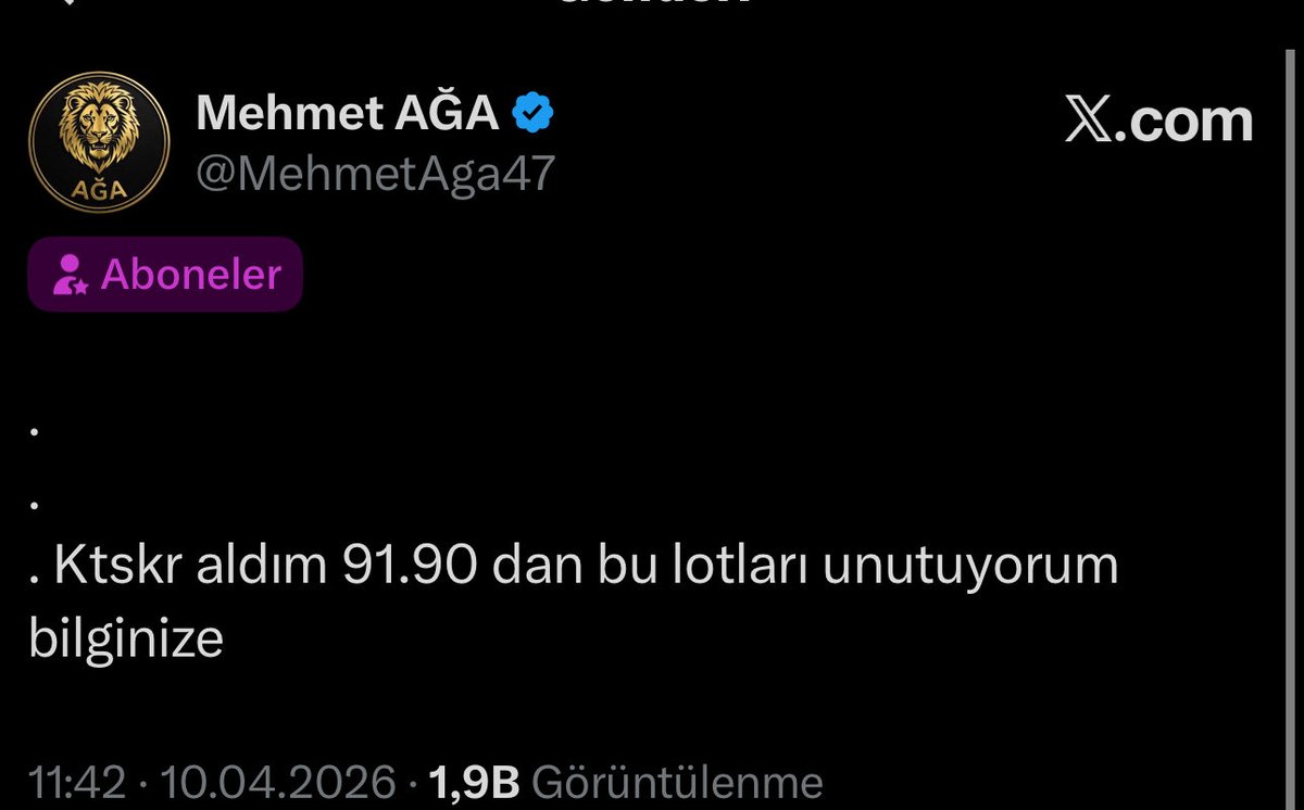 Mehmet AĞA tweet media