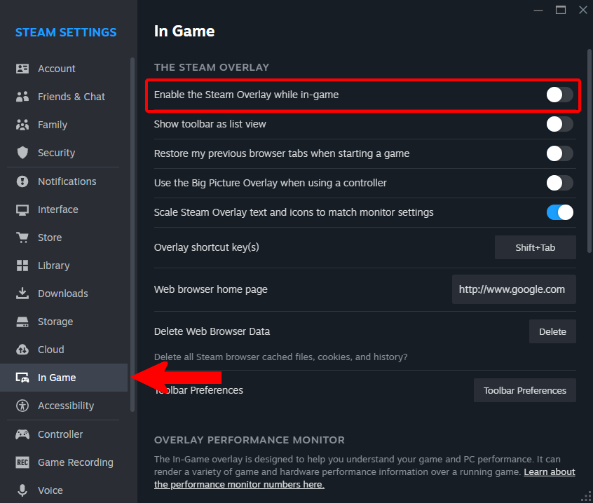 hypertune_'s tweet photo. 🚨 PC GAMERS 🚨

Turn OFF Steam Overlay to have the highest FPS possible in-game 🙌⬇️ https://t.co/yexdYjGudl