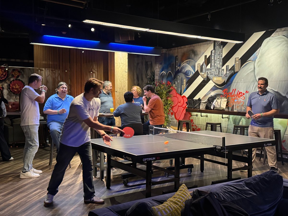 Displayrr's tweet photo. After the workshop, we headed across to SPIN Chicago for drinks and ping pong — a nice way to wrap up the day and connect more casually.

A few moments from the evening 👇

#SPINChicago #Displayr #MarketResearchEvent https://t.co/uVPFVBicb2