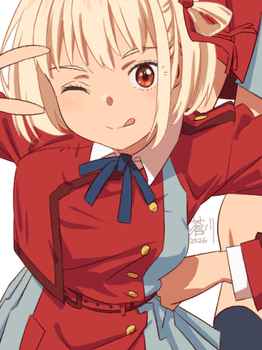 千束のハイソックス #リコリコ 