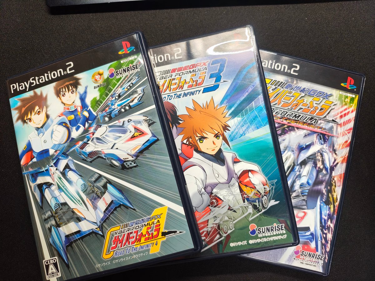 nekozuki2013's tweet image. 新世紀GPXサイバーフォーミュラはいいぞ。
2何処かにしまい込んだ…
#CF35th