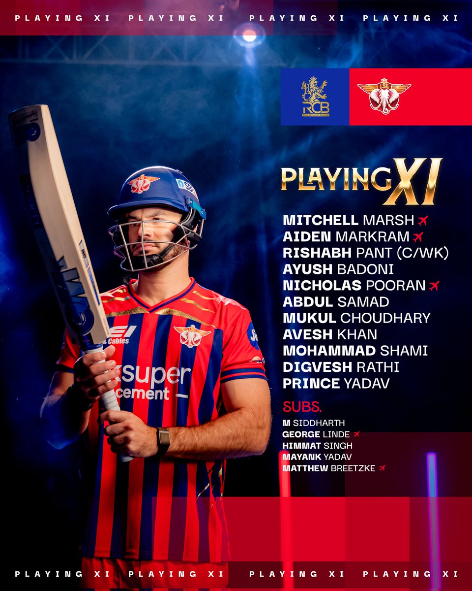 Lucknow Super Giants tweet media