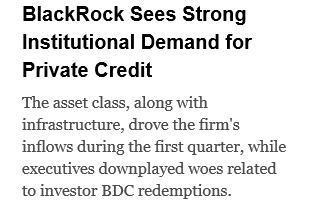DavidDTawil's tweet image. Retail may be the smart money in equities, but it still lags in credit!?!? #PrivateCredit