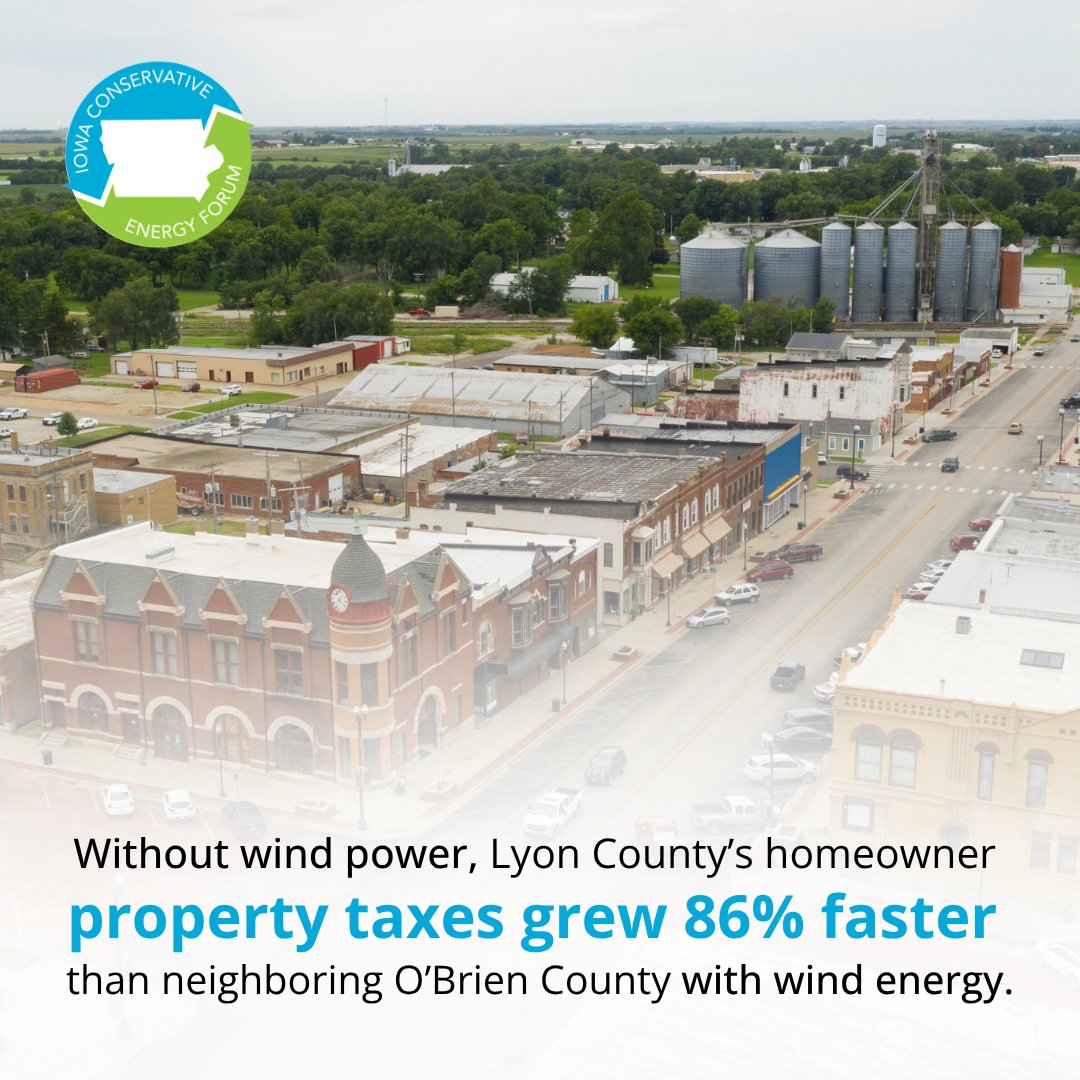 IowaCEF's tweet photo. Renewable energy projects can strengthen local tax bases, helping communities fund schools, infrastructure, and essential services while easing pressure on taxpayers.

https://t.co/GbUad6CpYg https://t.co/appoWF9K2p