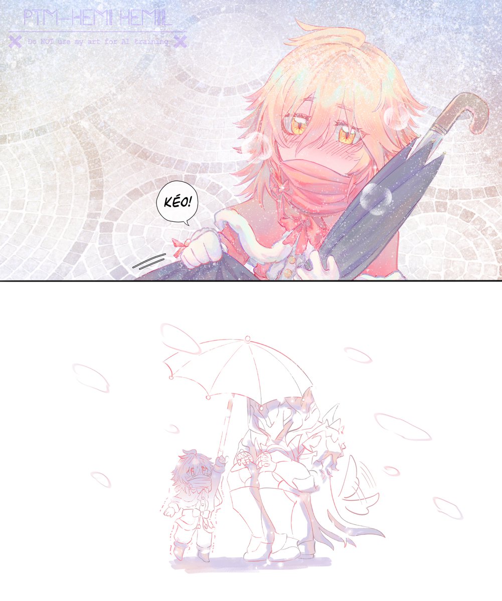 PTM_HemiHemil's tweet image. Flame Reaver seems to have gotten lost in another dimension… 
#Phaidei #Flamedei