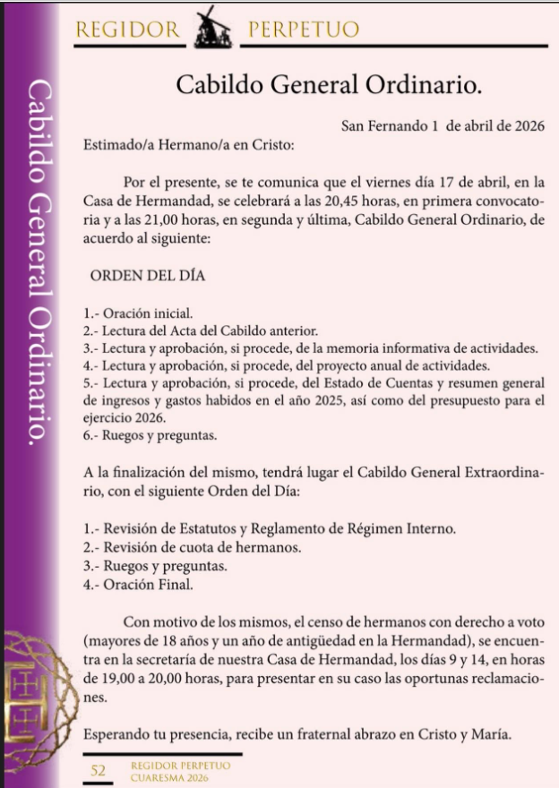 Hermandad Nazareno tweet media