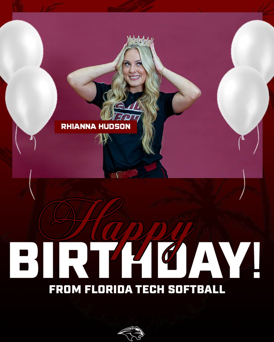 FloridaTechSB's tweet photo. It’s Rhianna’s day‼️🎂

The only thing on the schedule today, celebrating Rhianna! Happy Birthday, No. 2⃣!

#GoPanthers | #TechBuilt https://t.co/KcgjrnFNUw