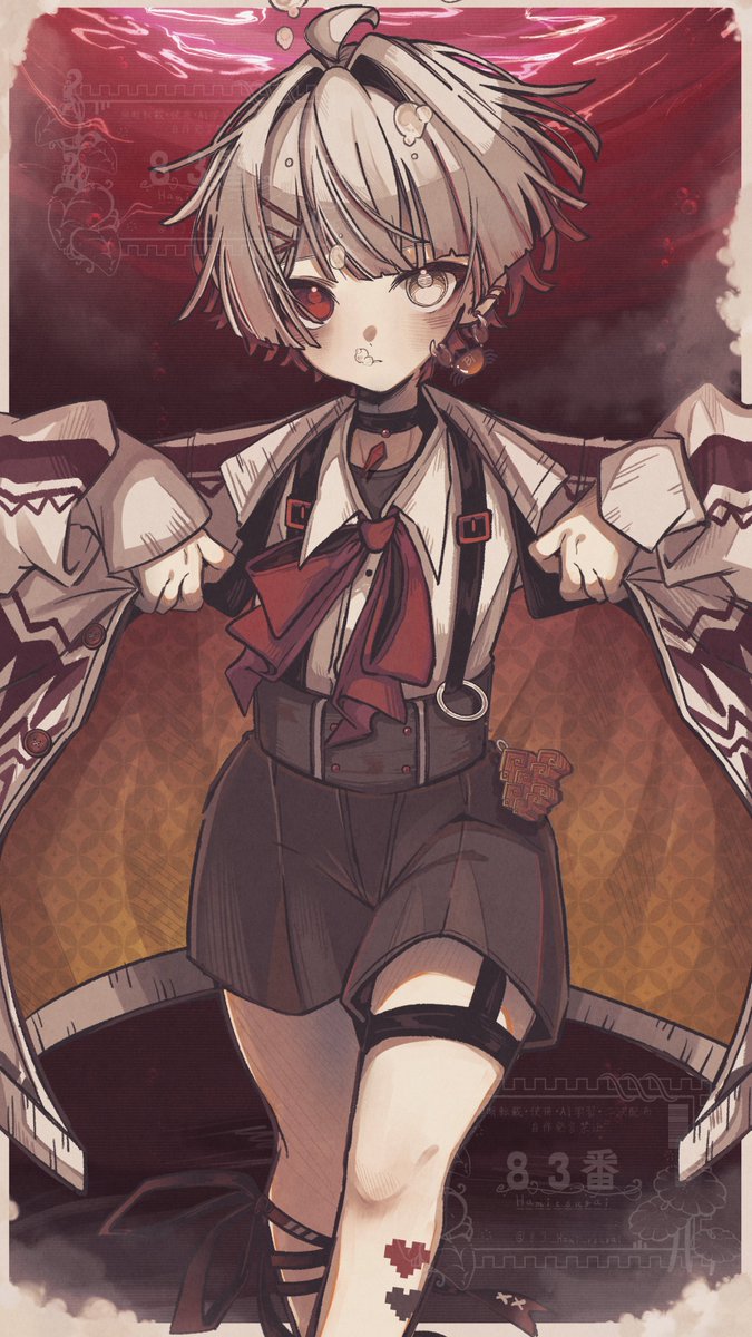 83_H_official's tweet photo. 一枚絵sample https://t.co/hy7ZrnCB2I