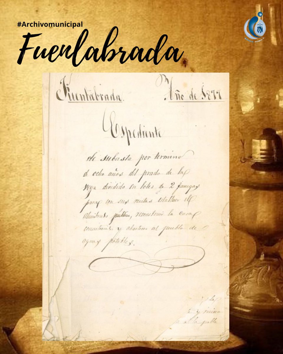innovafuenla's tweet photo. 💡📷En 1877 Fuenlabrada daba pasos importantes. Gracias a los ingresos de la subasta del Prado de la Vega se pudo: 📷 Reconstruir la casa consistorial 📷 Establecer el alumbrado público #Foto#ArchivoMunicipal de #Fuenlabrada #archivos https://t.co/CxhA5rM4IQ