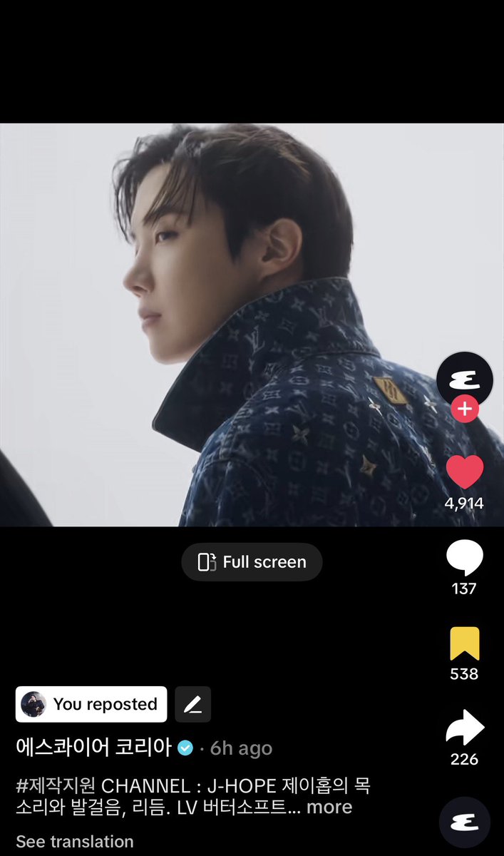 Make sure you engage with Hobi’s video on the different platforms, please.

Engagement is extremely important and it’s low right now on YouTube and TikTok 🚨

YouTube: youtu.be/aq4IFh4RSzE
Instagram: instagram.com/reel/DXJNRAzj1…
TikTok: vt.tiktok.com/ZSHtHMkCj/